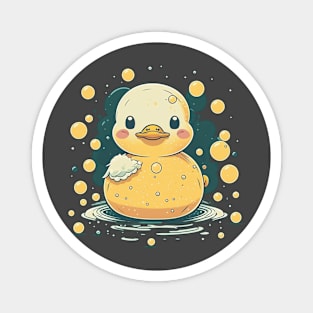 Rubber Duck And Duckling Men Women Kids Magnet